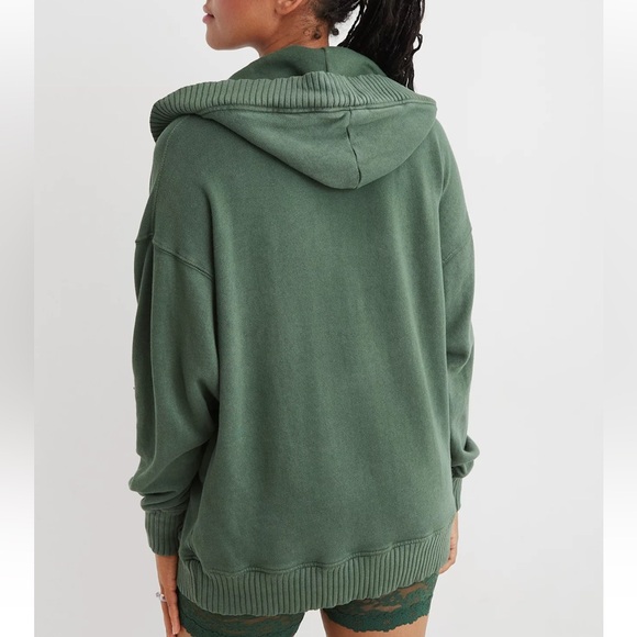 Aerie Down-To-Earth Henley Hoodie - Picture 3 of 11